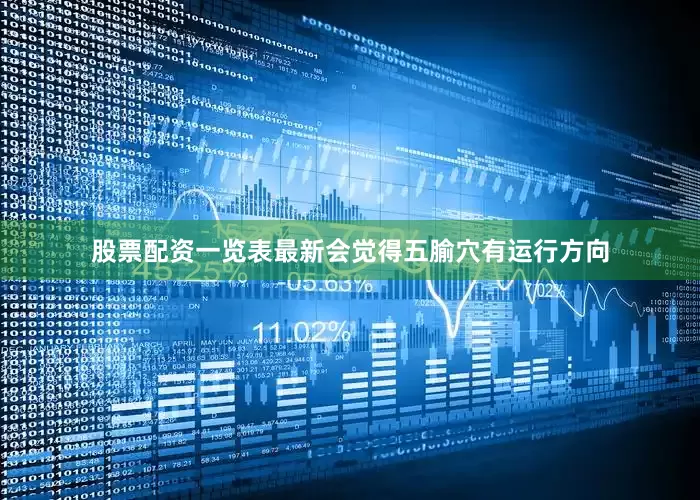 股票配资一览表最新会觉得五腧穴有运行方向
